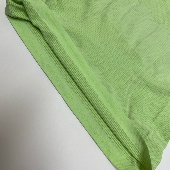 Lululemon Run: Swiftly Tech Tank Clear Mint 8 VGUC - Picture 5 of 8